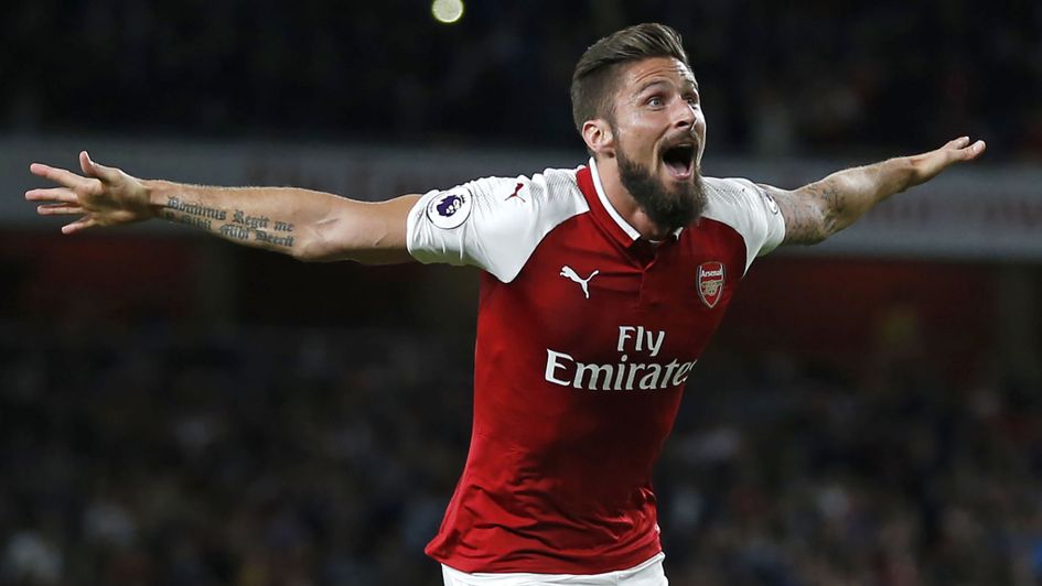 Olivier Giroud was the late hero for Arsenal