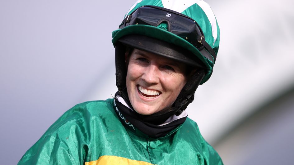 Rachael Blackmore was all smiles after the Grand National