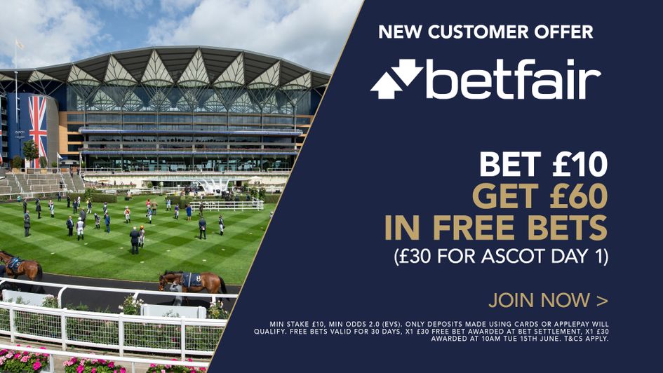 Sign up with Betfair by clicking the image