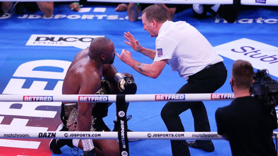 Dereck Chisora gets up again before losing on points