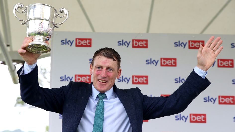 Another Sky Bet Ebor celebration or Johnny Murtagh