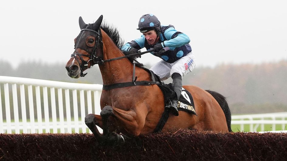 Thistle Ask jumps for fun under Harry Skelton