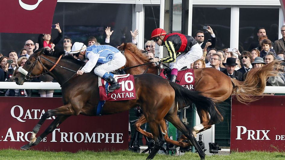 Solemia wins the Arc