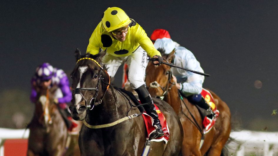Royal Champion strikes (photo courtesy of Bahrain Turf Club)