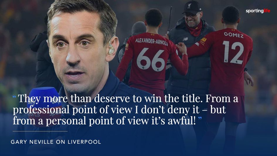 Gary Neville on Liverpool's title success