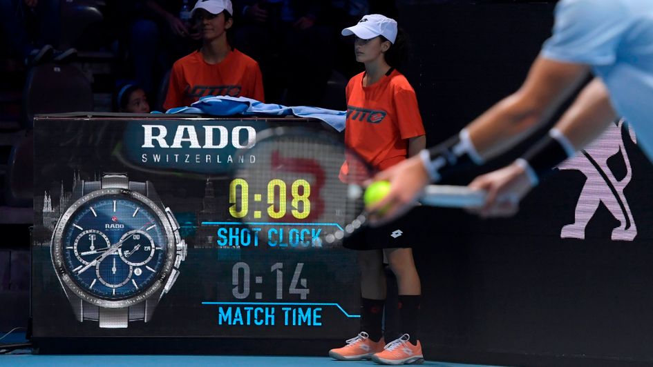 A shot clock will apply in the Australian Open
