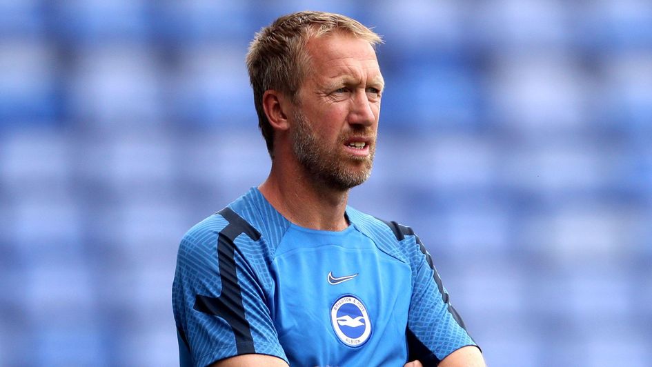 Graham Potter during his previous spell with Brighton