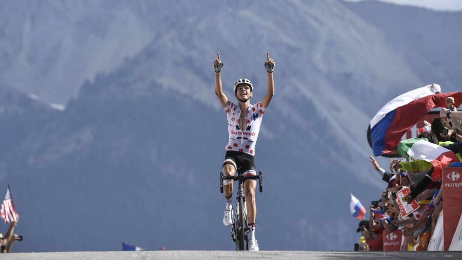 Warren Barguil wins stage 18