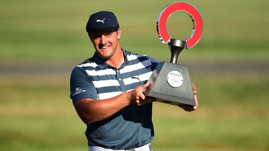Bryson DeChambeau lifts the Rocket Mortgage Classic title in Michigan
