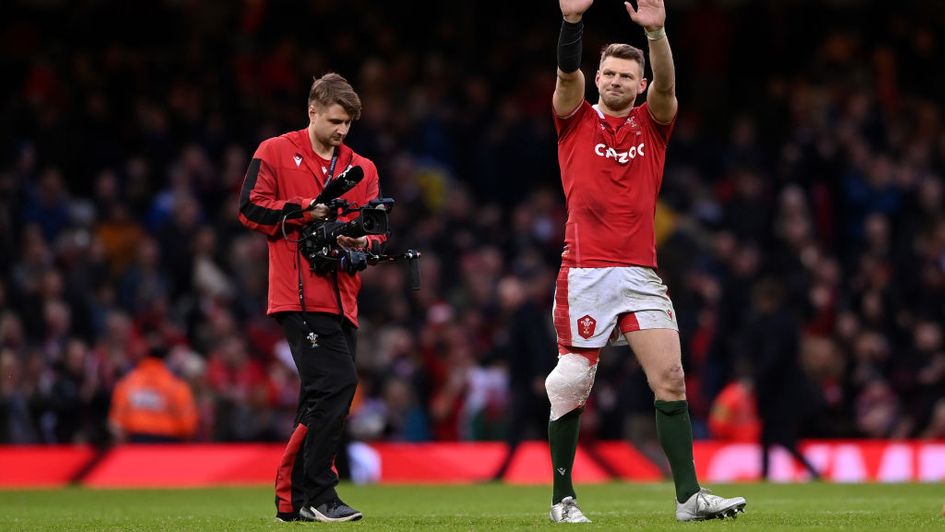 Dan Biggar toasts an important Wales win