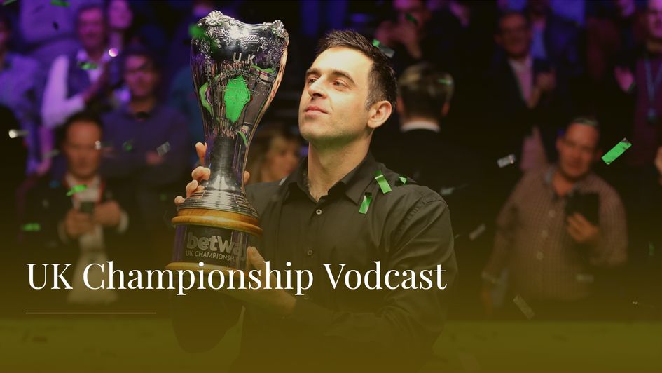 Ronnie O'Sullivan winning the UK Championship in 2018