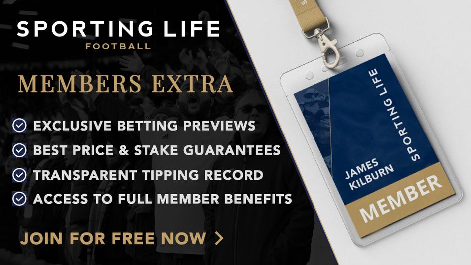 Sign up or login for exclusive betting tips via Members Extra