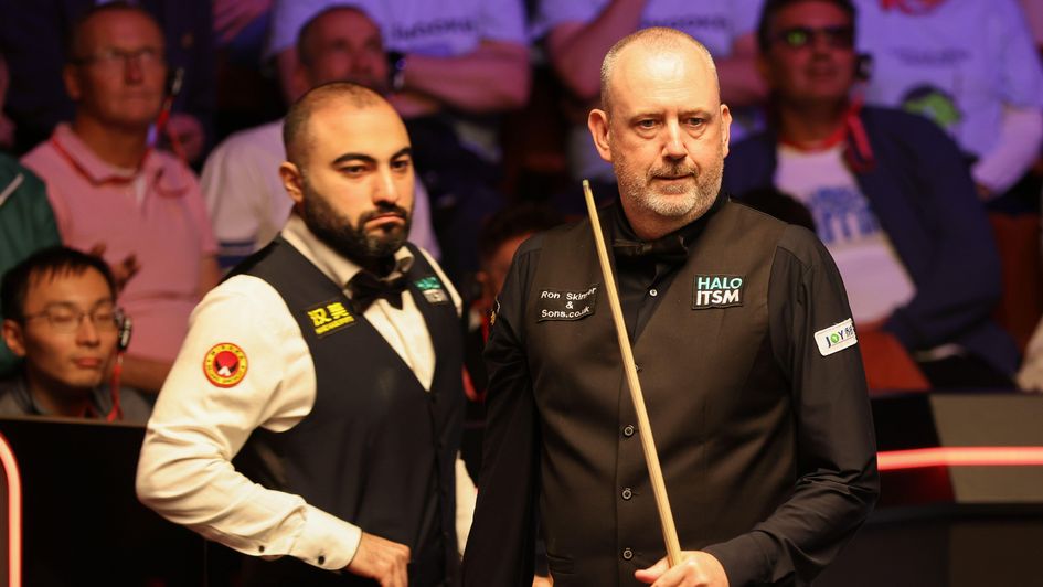 Mark Williams was too strong for Hossein Vafaei