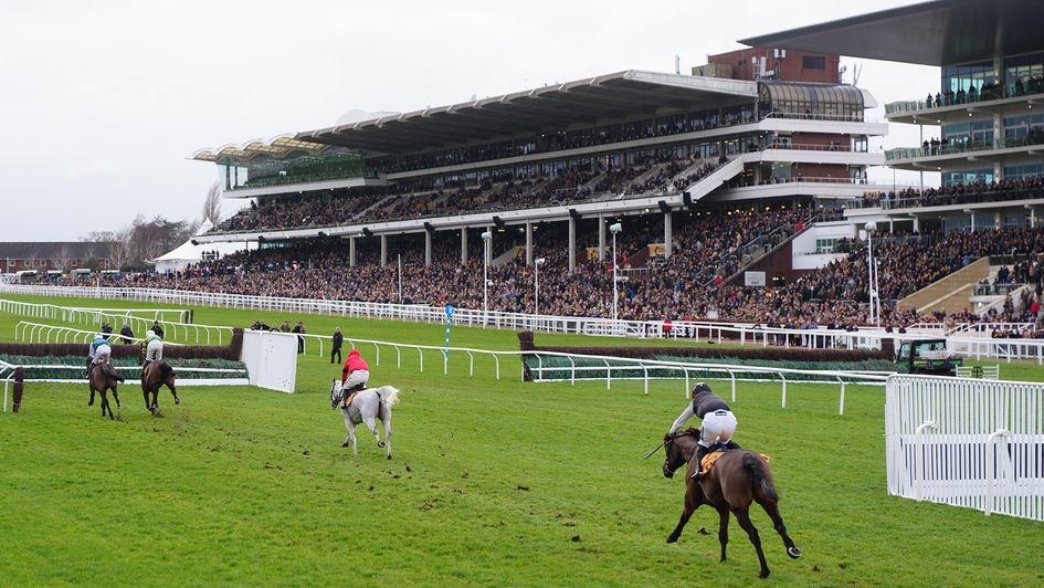 Action from Cheltenham on Trials Day