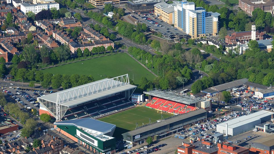 Welford Road, home of Leicester Tigers