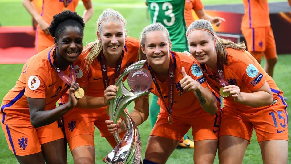 The Netherlands beat Denmark 4-2 at the 2017 European Championship
