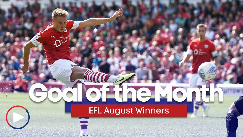 Scroll down to watch the Goal of the Month winning goals!