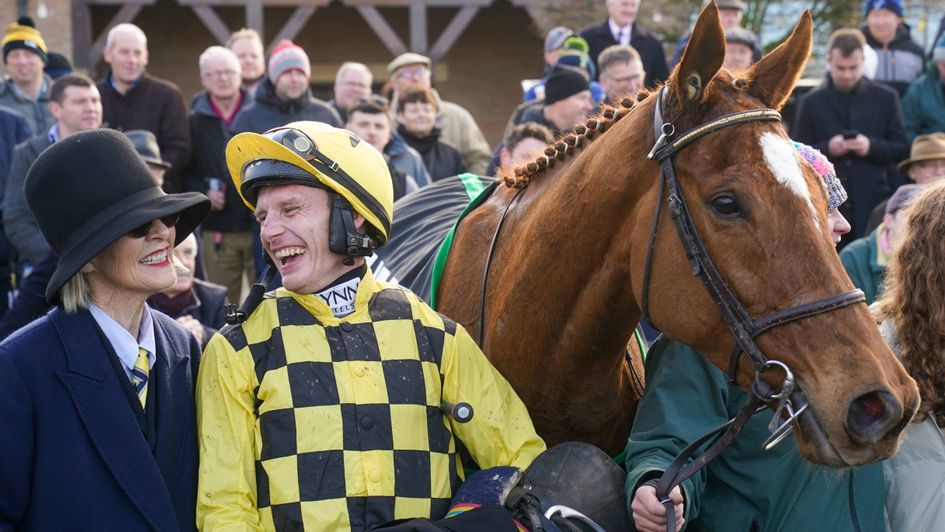 Paul Townend was all smiles after winning on State Man