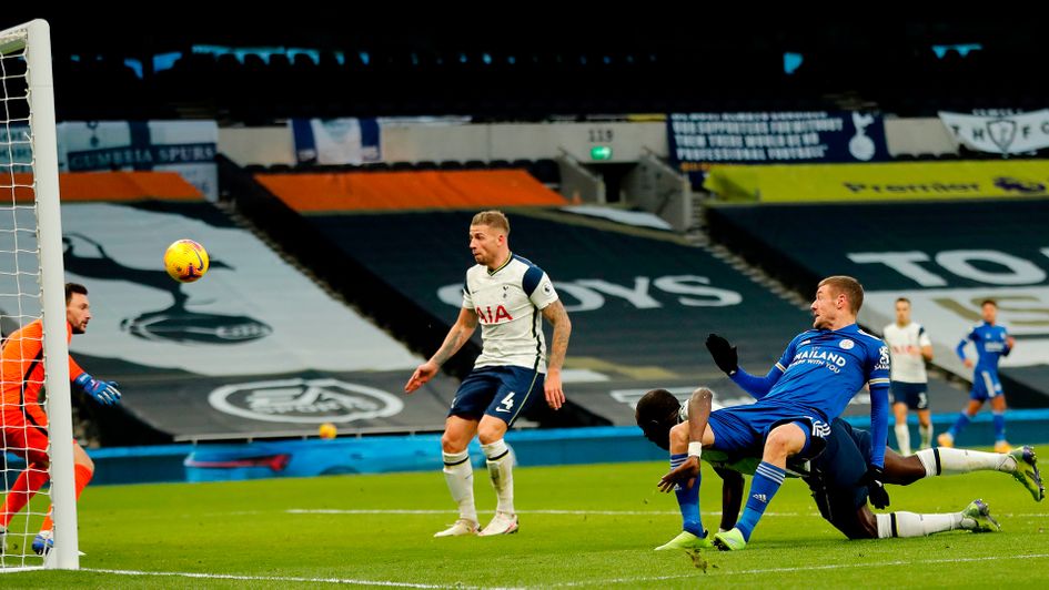 Toby Alderweireld scores an own goal