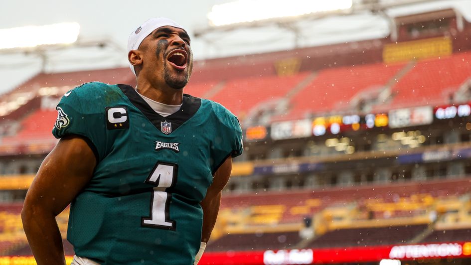 Philadelphia Eagles quarterback Jalen Hurts
