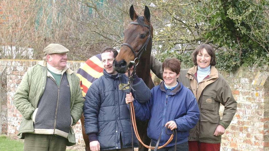 Best Mate poses for the cameras at home