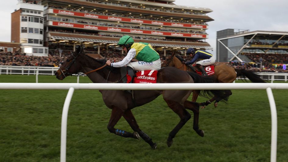Cloudy Glen wins the Ladbrokes Trophy