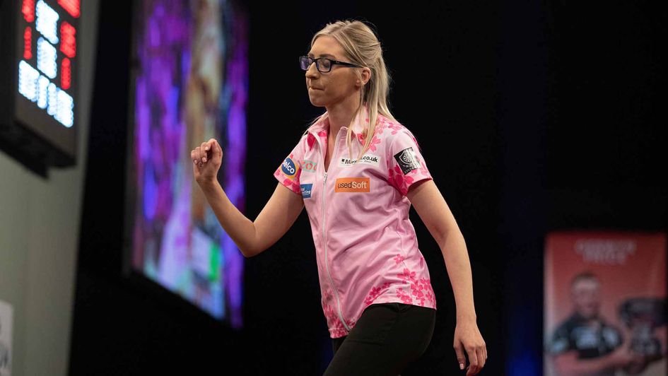 Fallon Sherrock (Picture: Taylor Lanning/PDC)