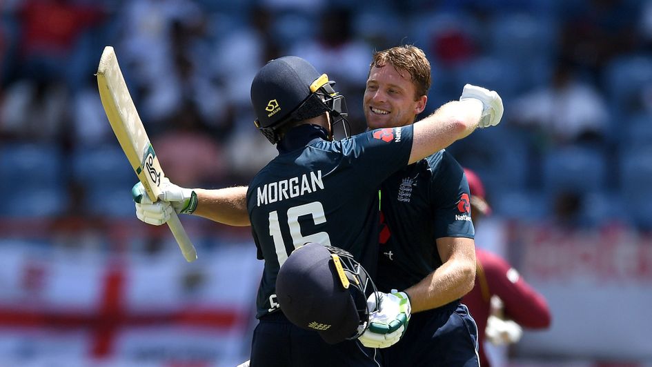 Eoin Morgan and Jos Buttler both hit centuries
