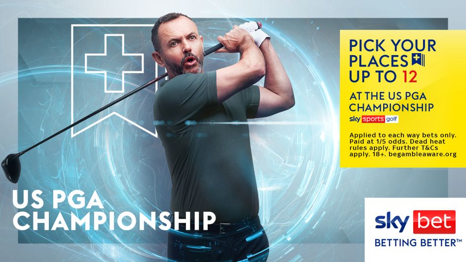 Sky Bet are giving customers the option to pick their place terms at the US PGA