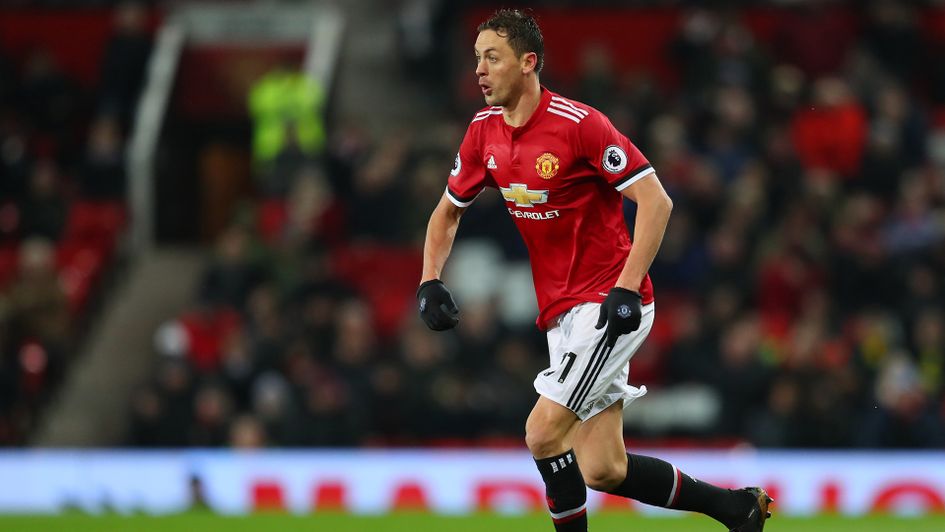 Nemanja Matic: The Serbian midfielder in action for Manchester United