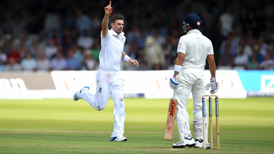 James Anderson tormented Virat Kohli in 2104