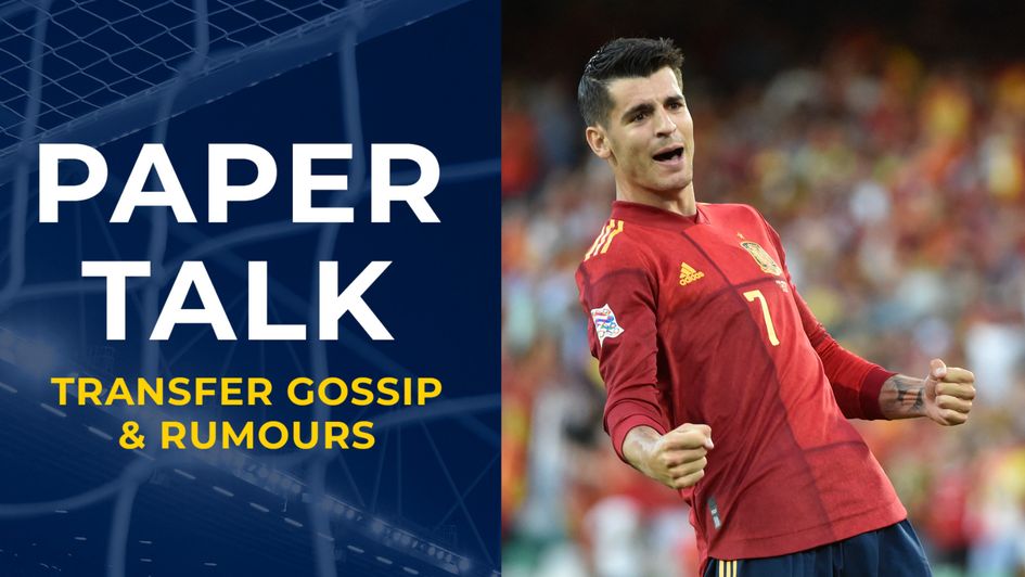 Alvaro Morata is being linked with Manchester United