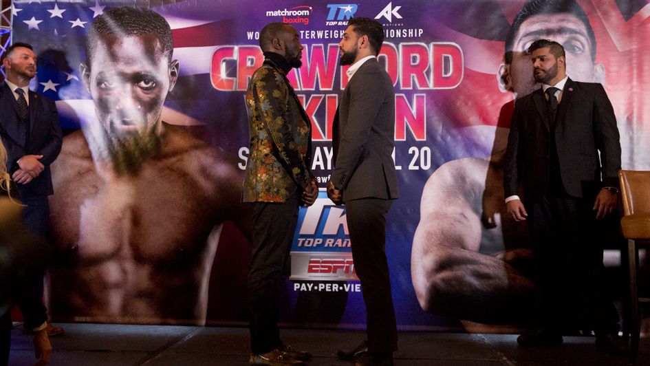 Terence Crawford and Amir Khan