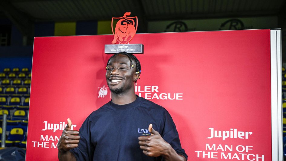 New Brighton striker Promise David