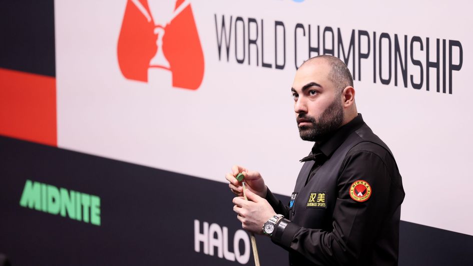 An impressive opening win for Hossein Vafaei