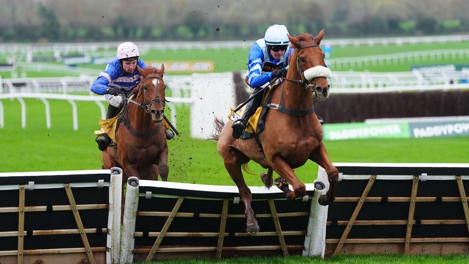One Horse Town winning at Cheltenham