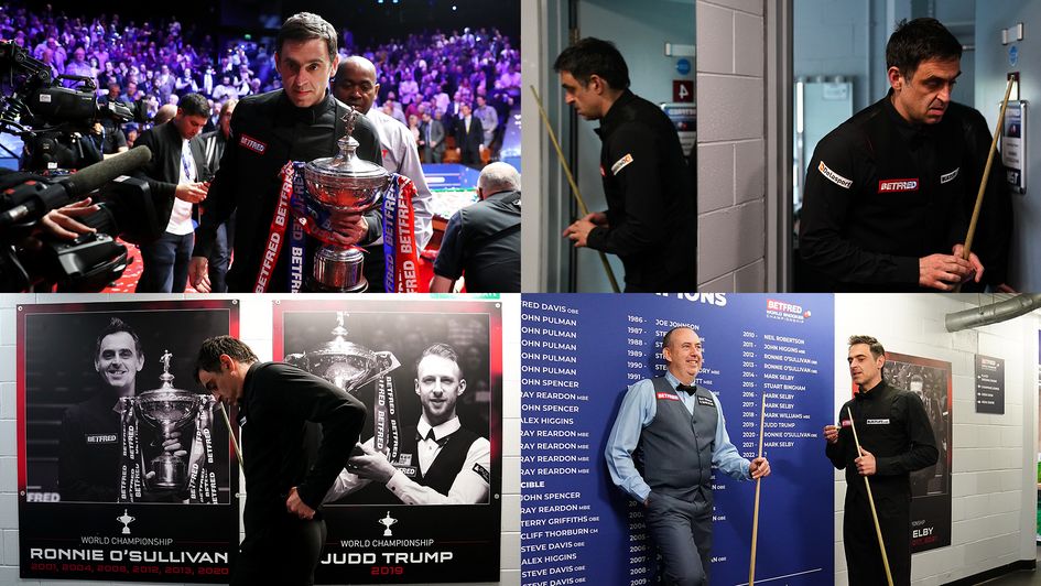 Ronnie O'Sullivan gave film makers fly-on-the-wall access to him during the World Championship