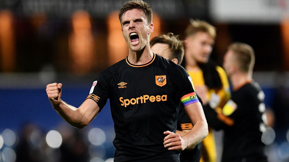 Markus Henriksen of Hull City celebrates