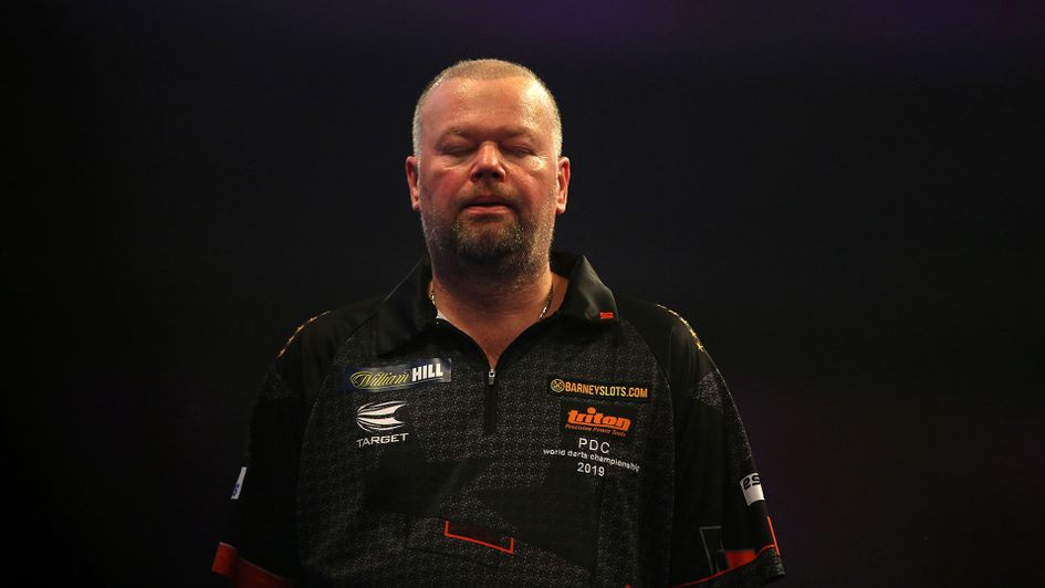 Raymond van Barneveld suffered a shock second-round exit