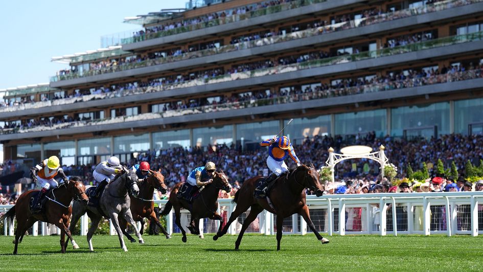 True Love storms home in the Queen Mary Stakes