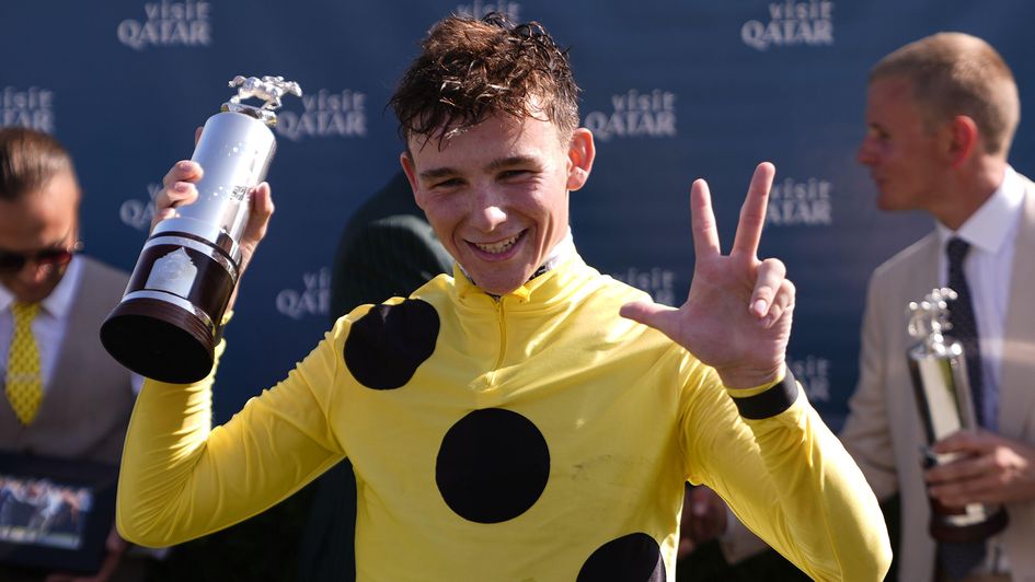 Billy Loughnane and Bow Echo are three from three in 2026 after winning the Sussex Stakes