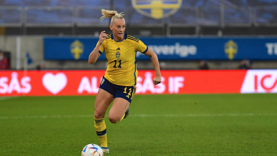 Sweden's Stina Blackstenius