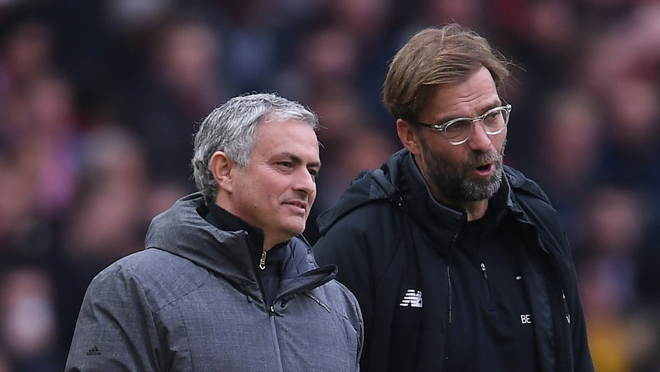 Jose Mourinho and Jurgen Klopp