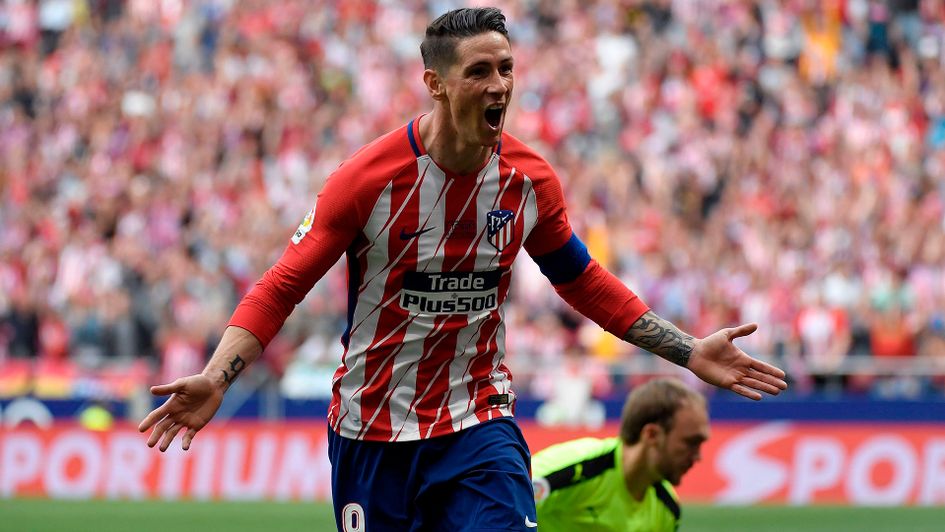 Fernando Torres celebrates