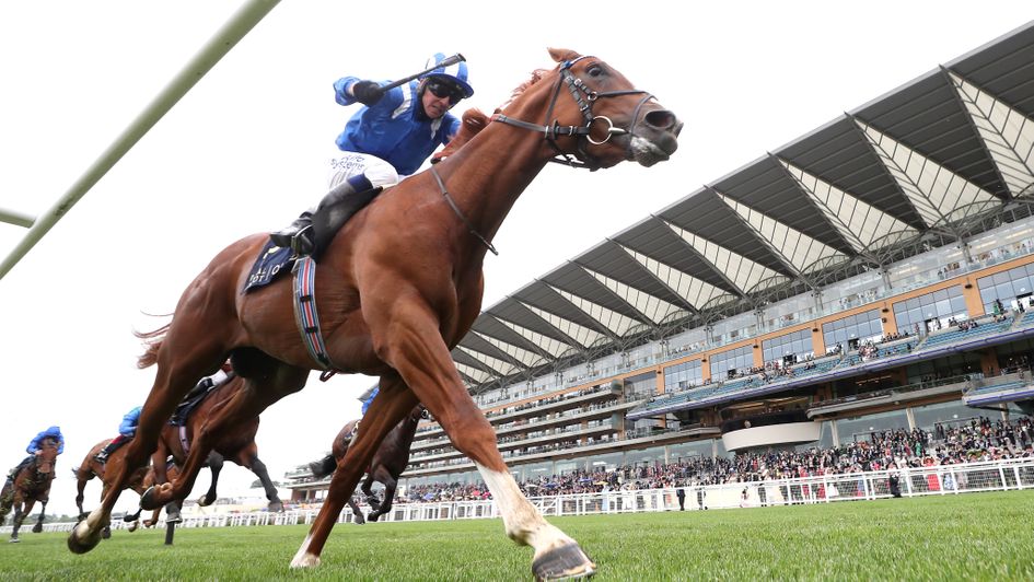 Mohaafeth wins the Hampton Court at Royal Ascot