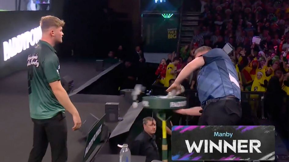 Cameron Menzies punched the water table