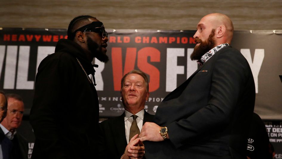 Deontay Wilder and Tyson Fury will clash in Los Angeles on Saturday night