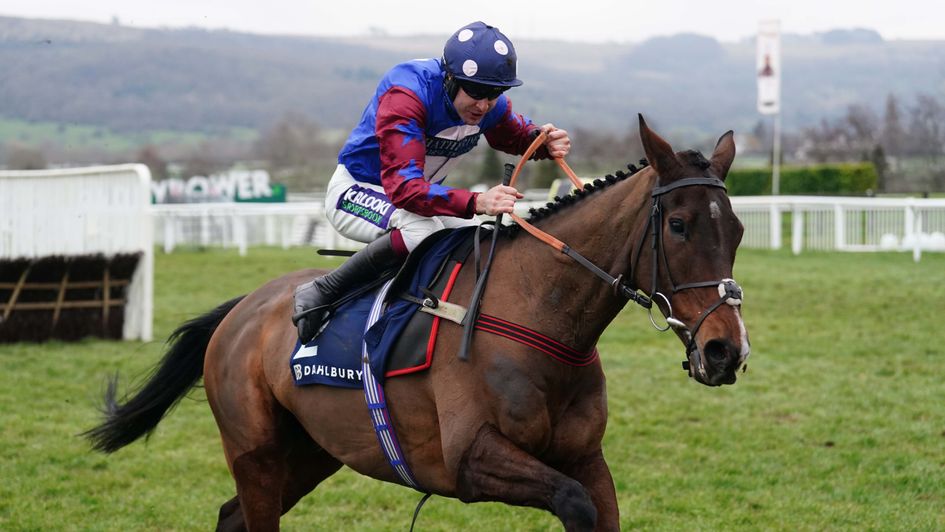 Paisley Park in Cleeve Hurdle action