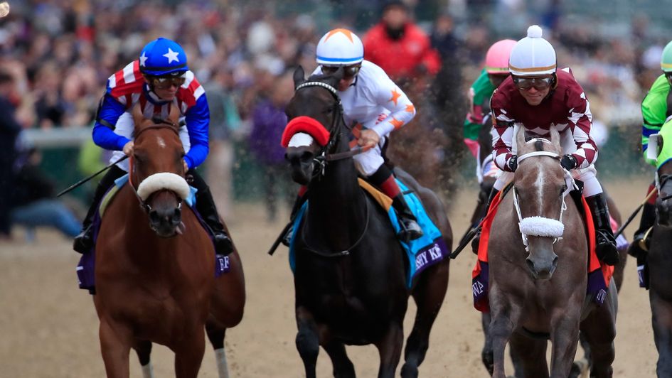 Bellafina (far left) is back in action