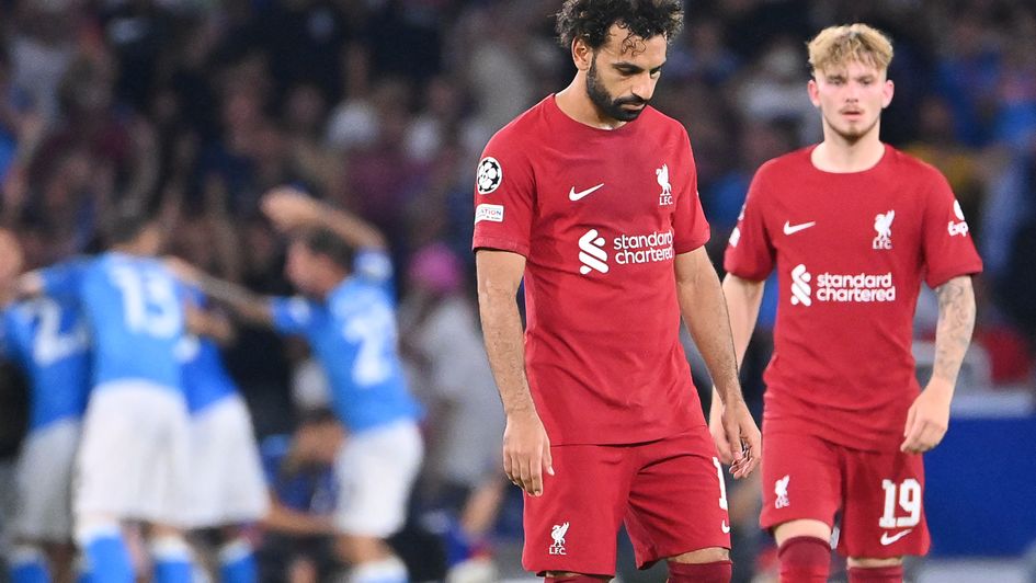 Liverpool suffered a shock 4-1 defeat in Naples